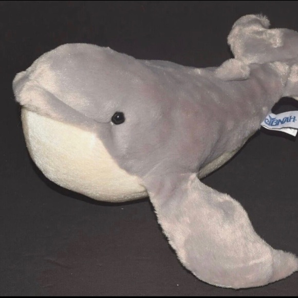 Jonah & The Whale Aurora Plush Stuffed Whale - Picture 1 of 13